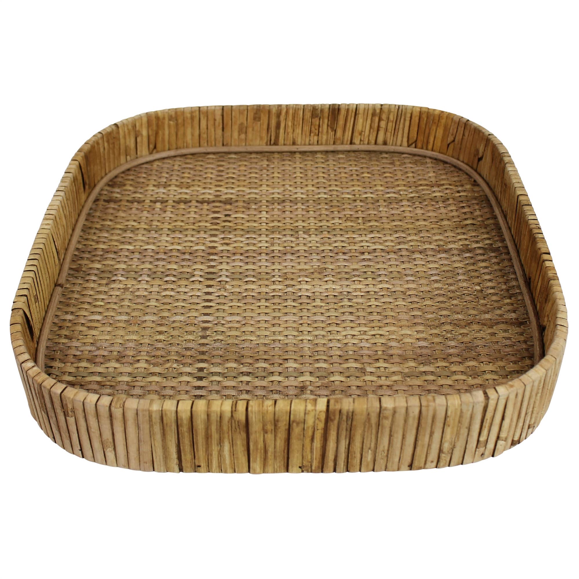 Cayman Tray, Rattan, Square - Large