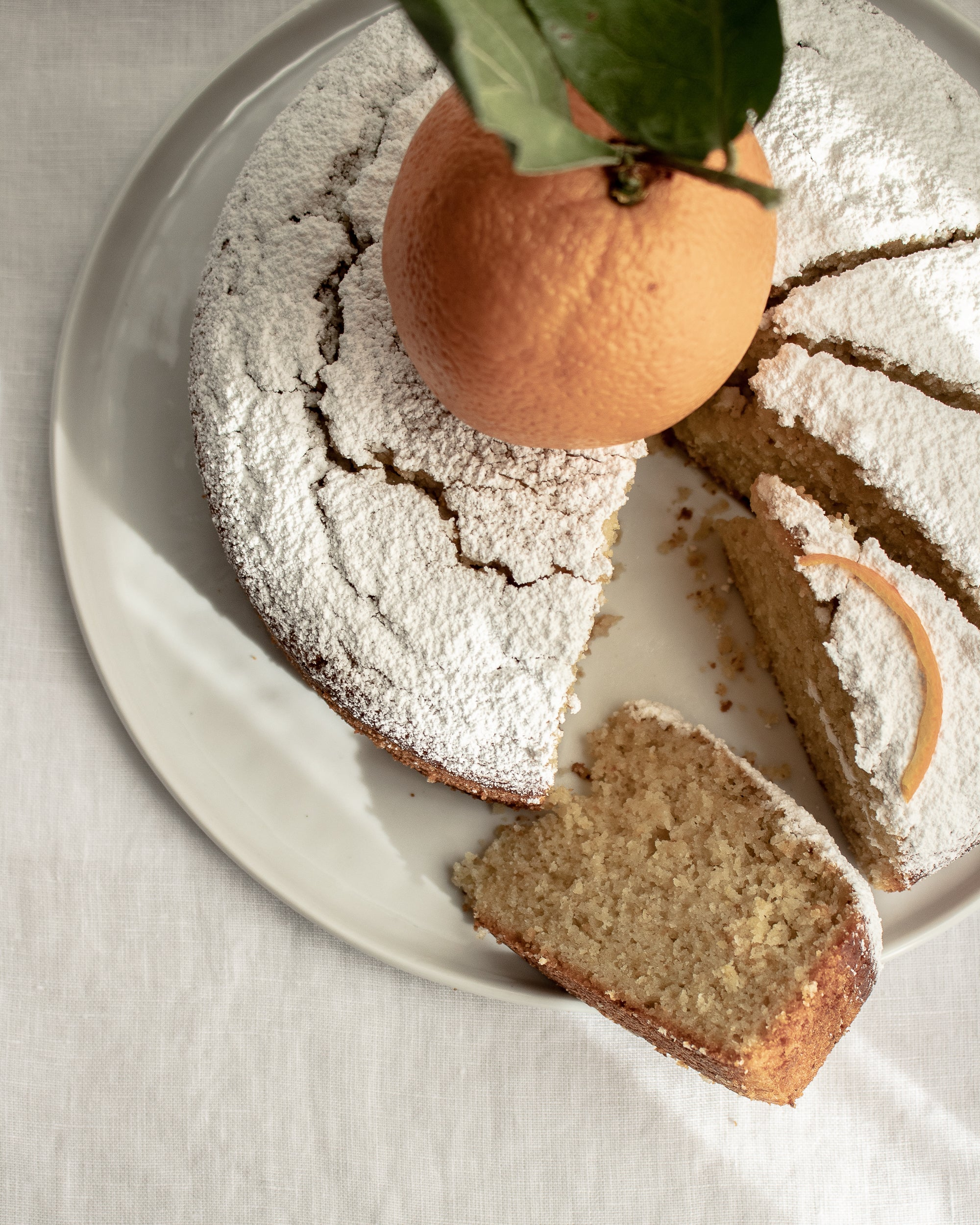 Grecian Olive Oil Cake with Almond and Citrus: The Goddess.