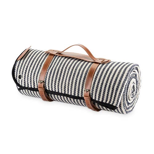 Picnic Blanket Blanket - Leather Carrier