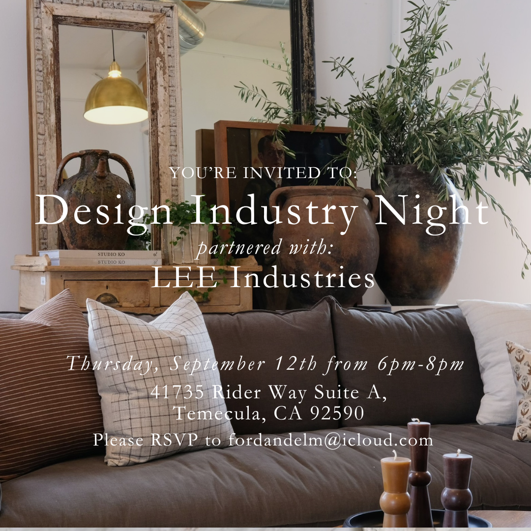 Design Industry Night with Lee Industries-September 12, 2024
