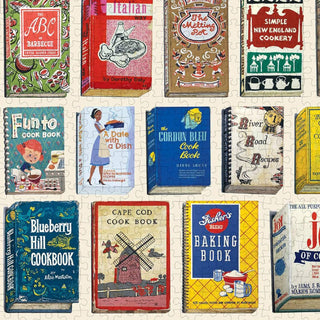 Classic Cookbooks 1000 Piece Puzzle