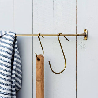 Brass J Hook, Large - FORD + ELM