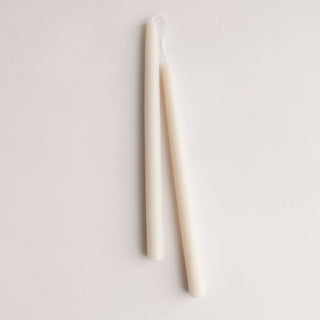 12" Beeswax Taper Candles