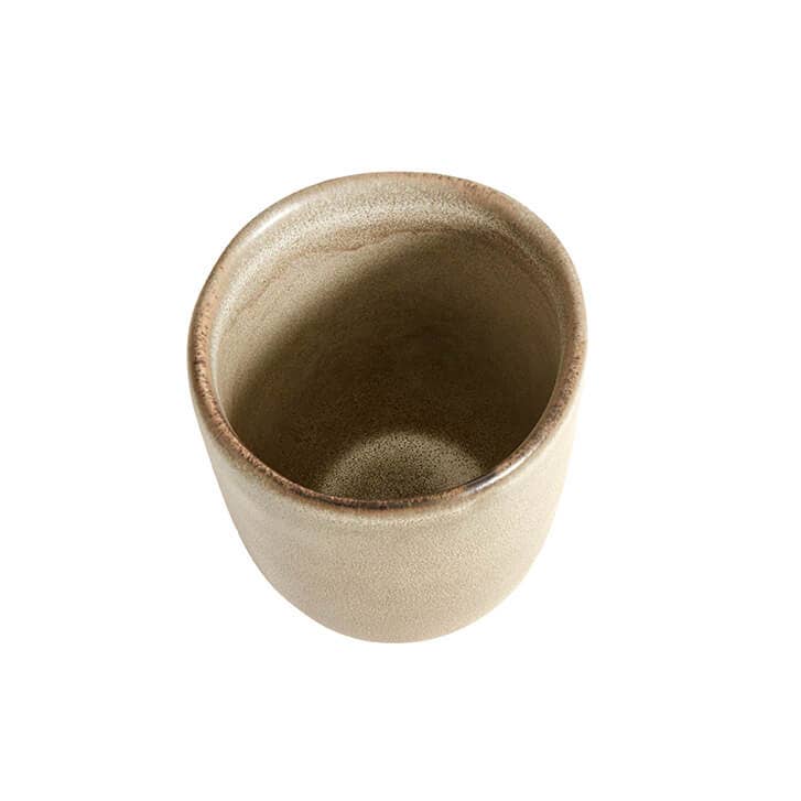 Ceramic Mame Cup, Oyster - FORD + ELM