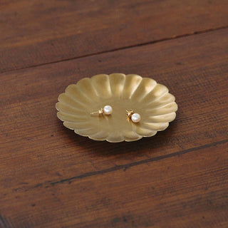Petal Brass Tray