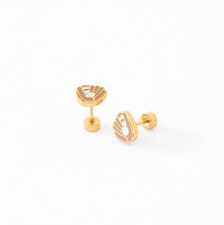 Baseball Glove Stud Earrings - Hypoallergenic