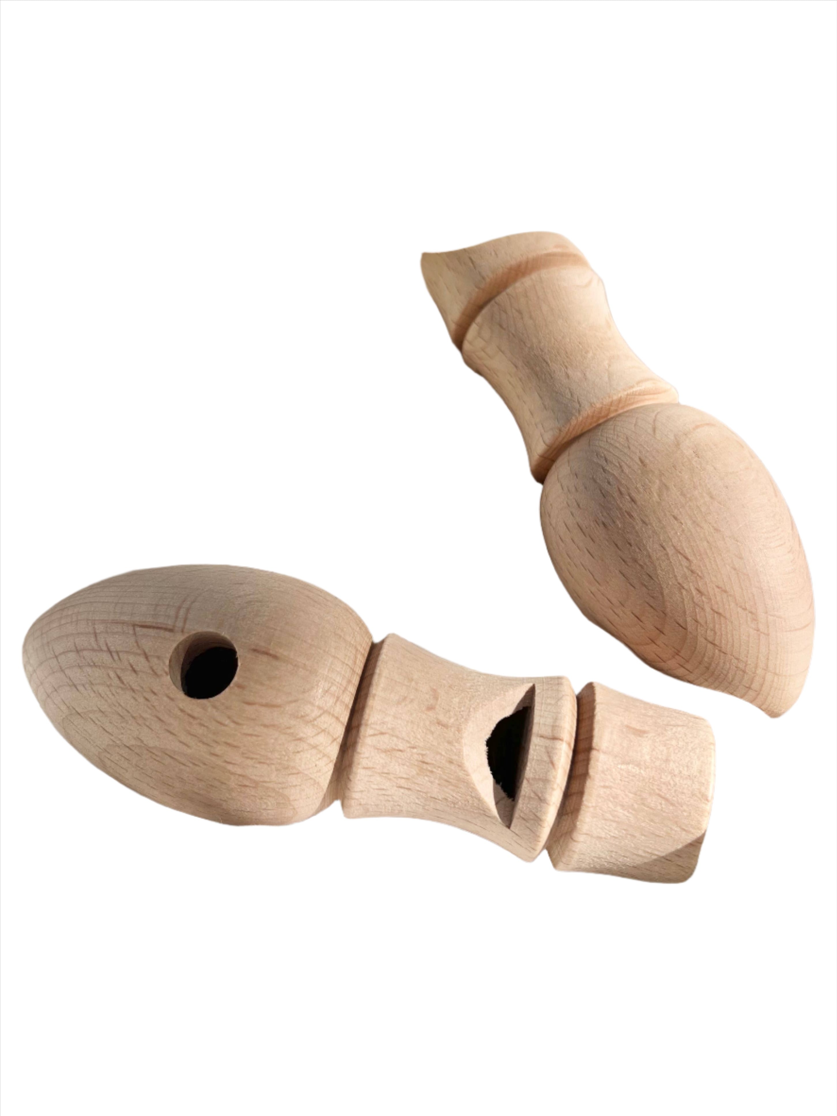 Handmade Wooden Bird Whistle Toy - FORD + ELM