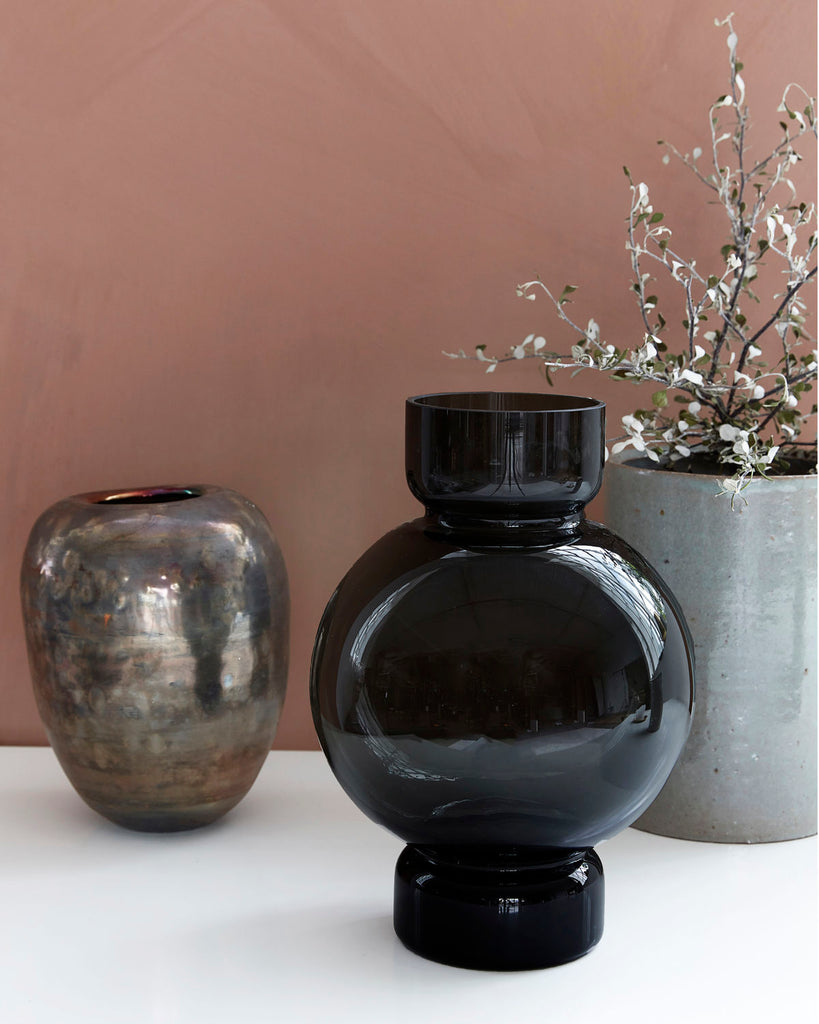 Vase - Bubble- Gray