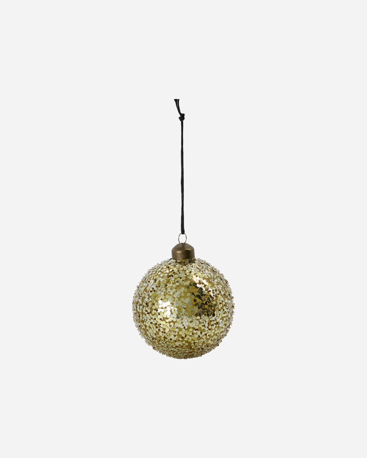 Ornament  - Gold Sparkling Ball - FORD + ELM