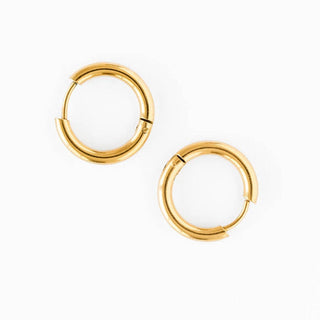 Endless Hoop Stud Earrings