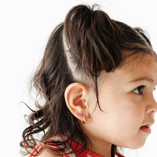 Endless Hoop Stud Earrings