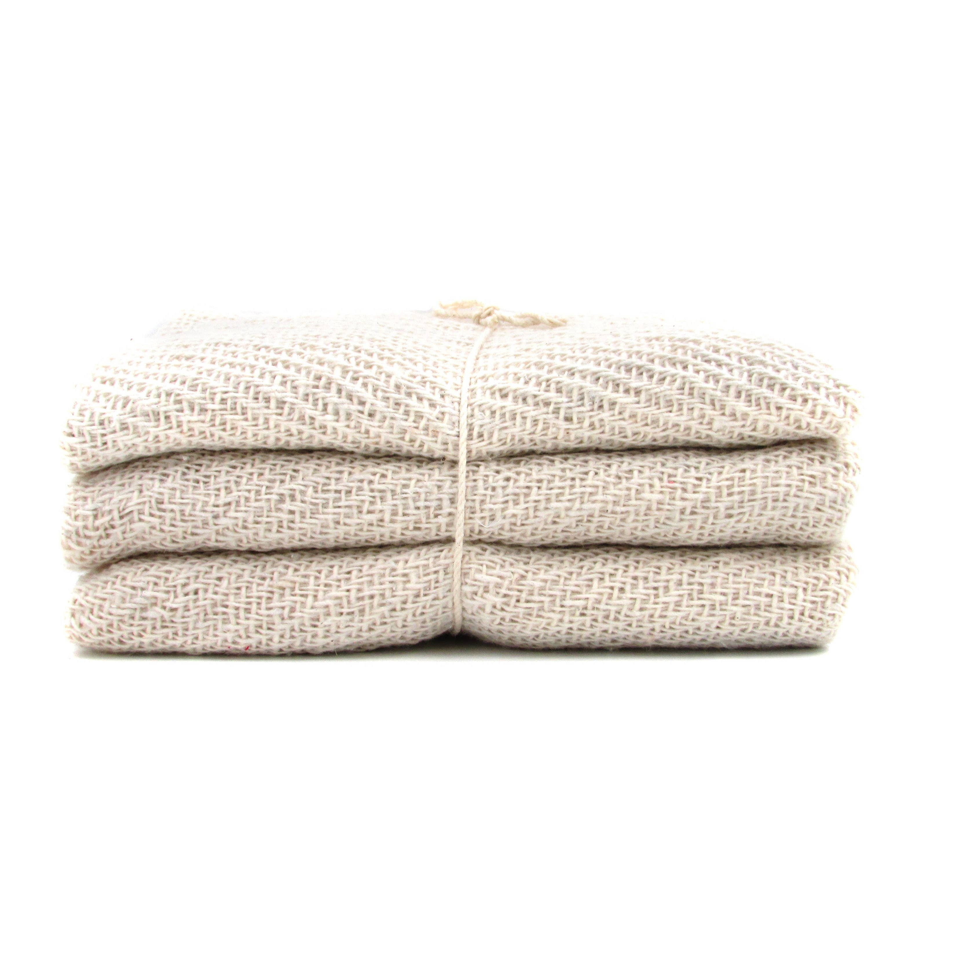 Natural Cotton Cloth, Set of 3 - FORD + ELM