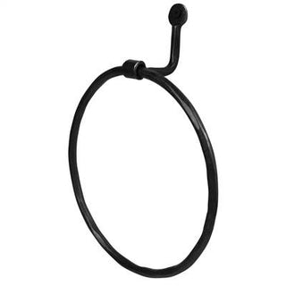 Black Towel Ring