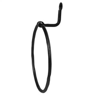 Black Towel Ring