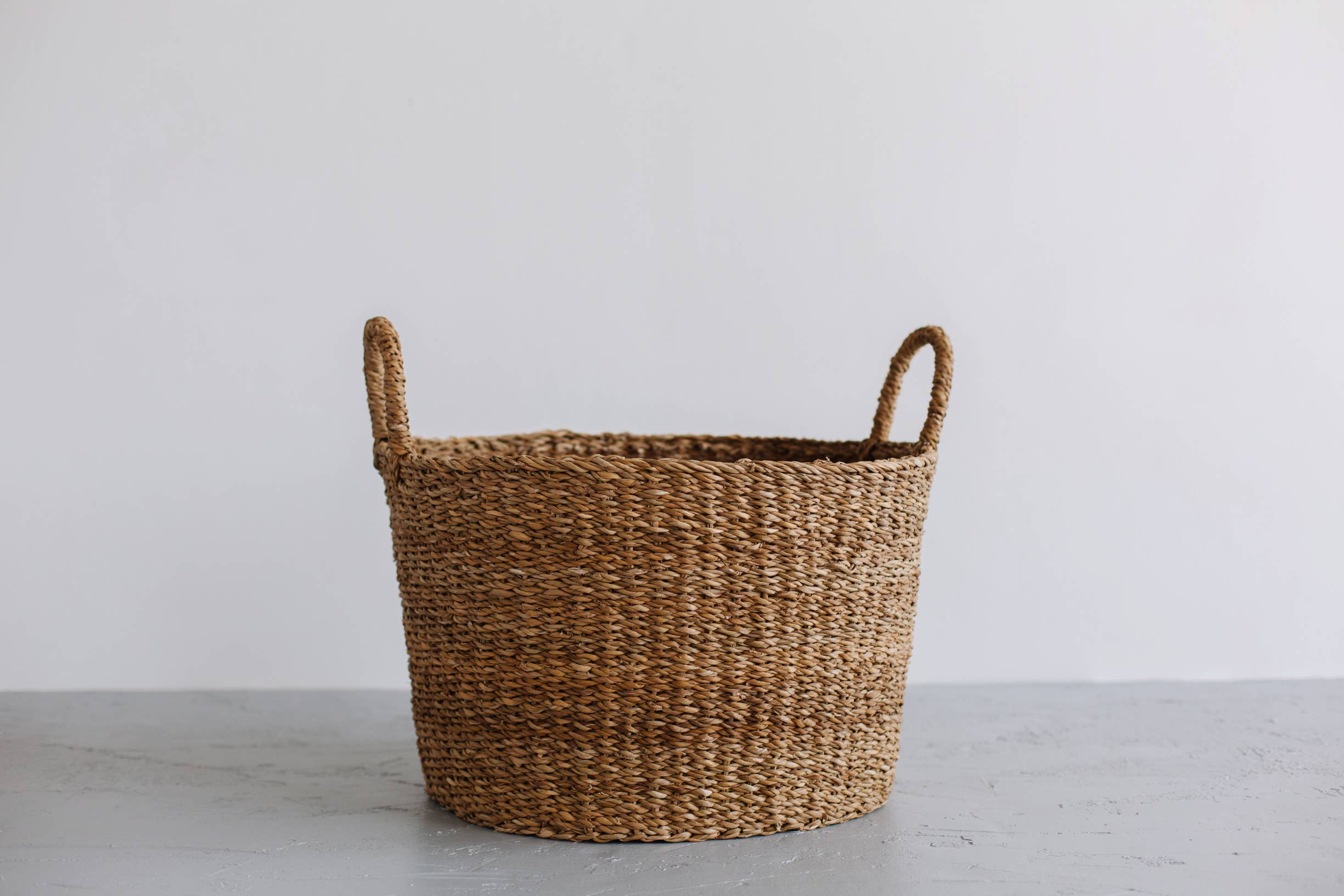 Round Laundry Basket, harvest