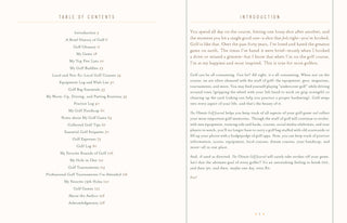 Ultimate Golf Journal