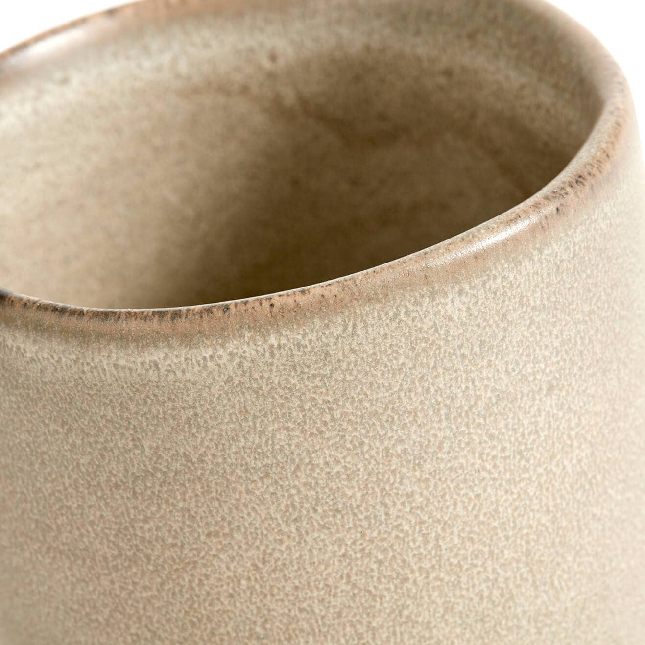 Ceramic Mame Cup, Oyster - FORD + ELM