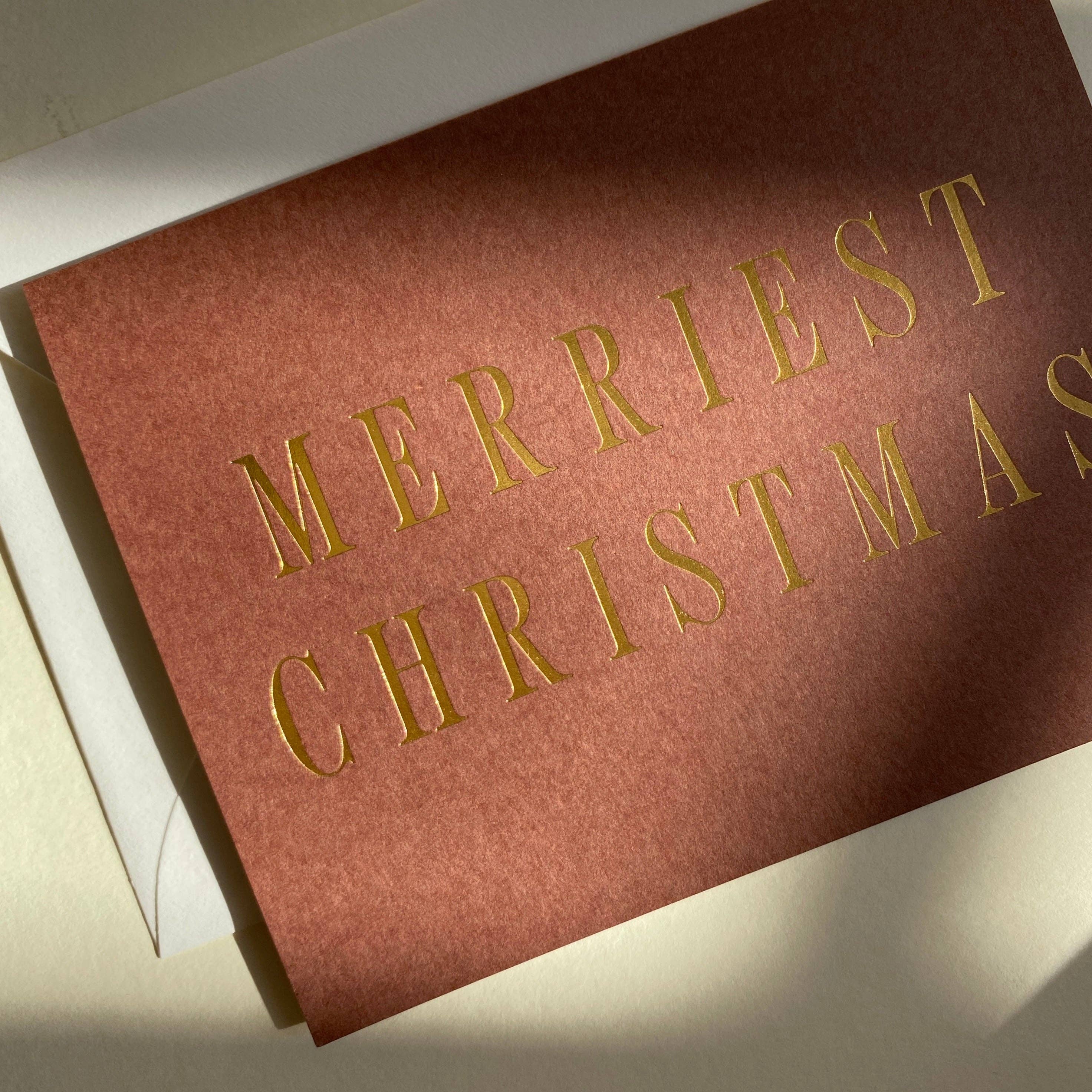 Merriest Christmas Card, Chestnut