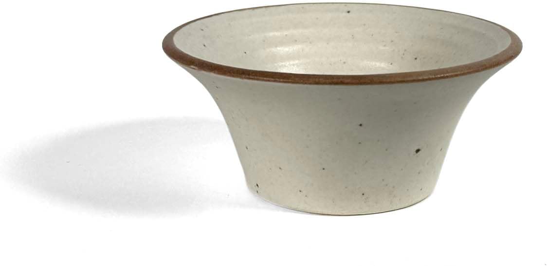 Stoneware Bowl, Cream - Speckled