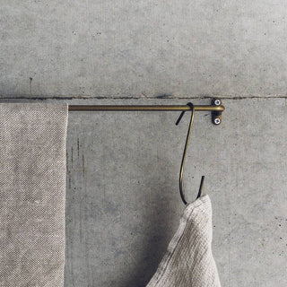 Brass J Hook, Medium - FORD + ELM