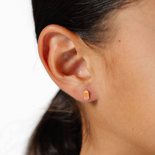 Pencil Stud Earrings