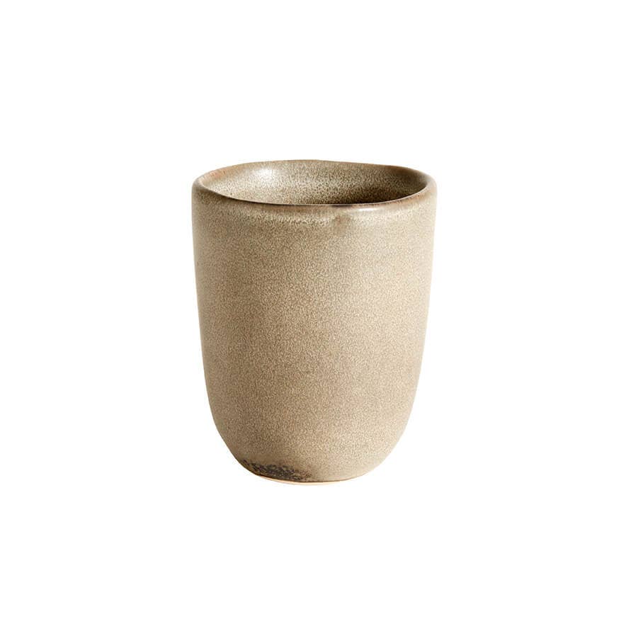 Ceramic Mame Cup, Oyster - FORD + ELM