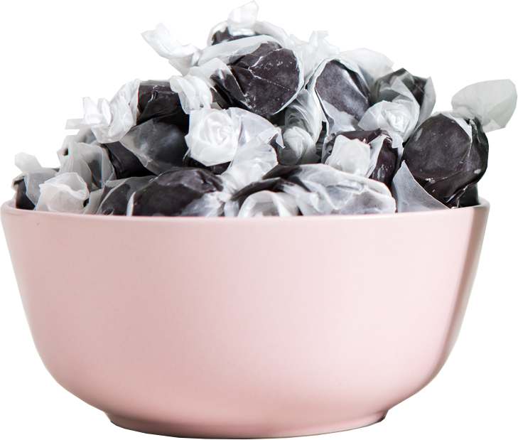 Salty Black Licorice - Pure Sea Salt Licorice Candy - FORD + ELM