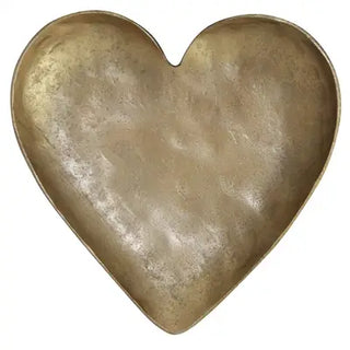 Brass Heart Tray
