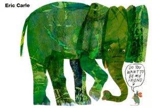 Do You Want to Be My Friend? Board Book : Eric Carle - Children's Book
