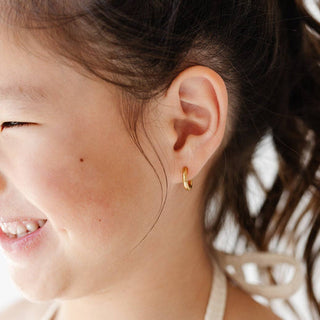 Endless Hoop Stud Earrings