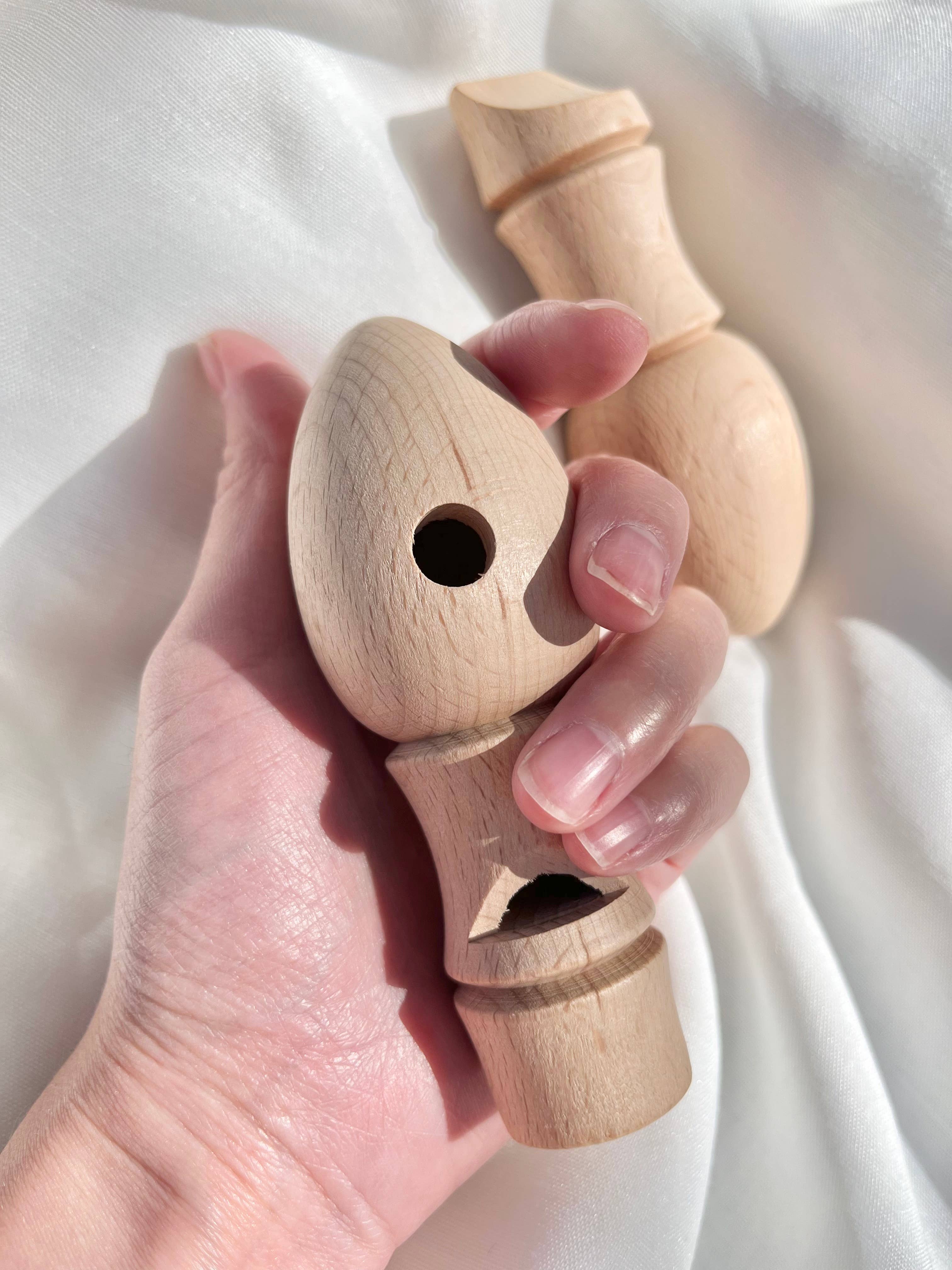 Handmade Wooden Bird Whistle Toy - FORD + ELM