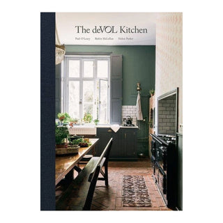 Book cover of 'The deVOL Kitchen' with a kitchen interior design.