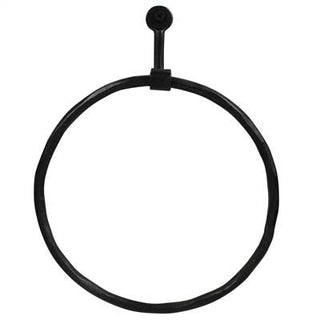 Black Towel Ring