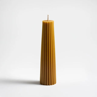 Petite Pillar Hand Poured Beeswax Pillar Candle