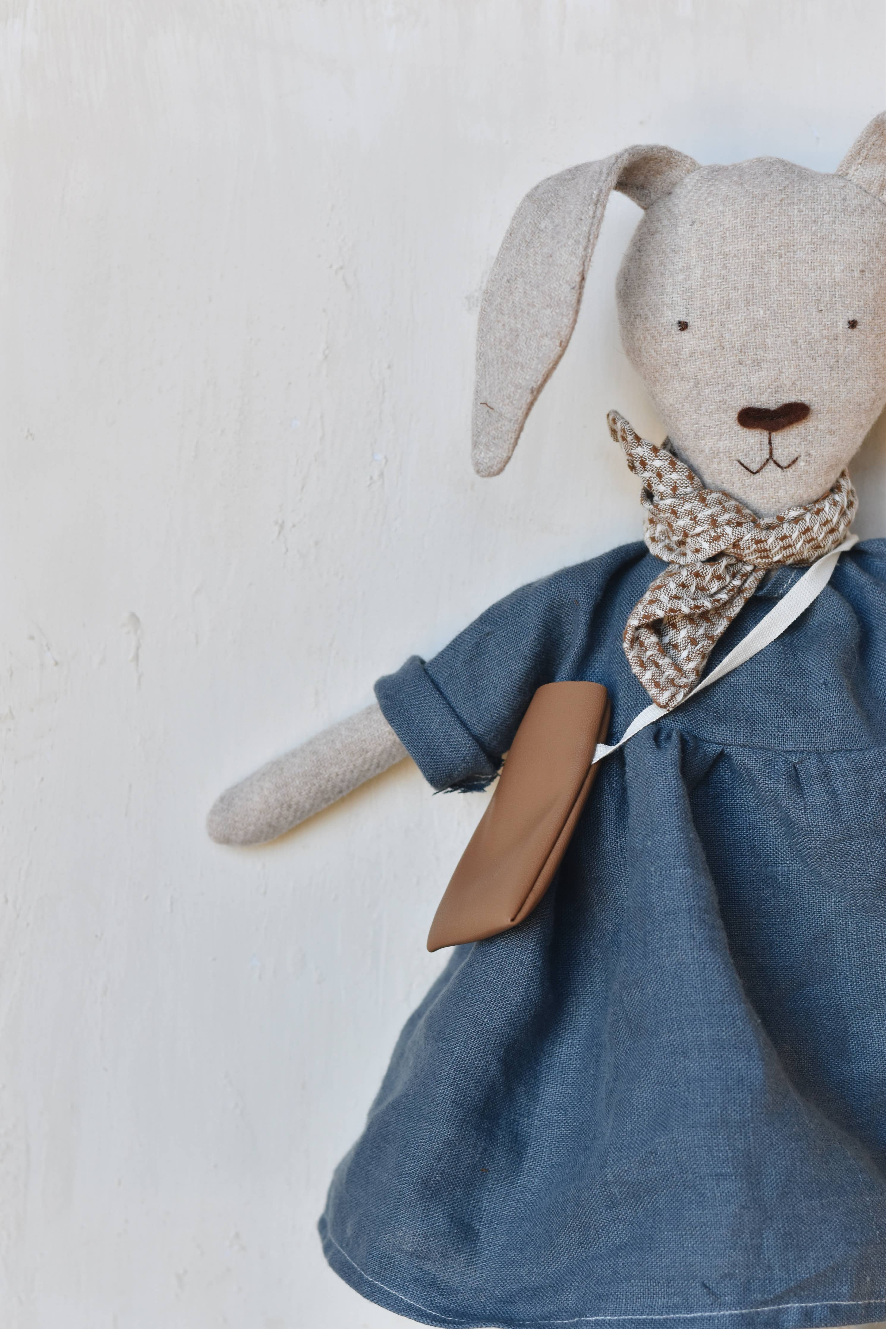 Handmade Ruthie the Rabbit Doll - FORD + ELM