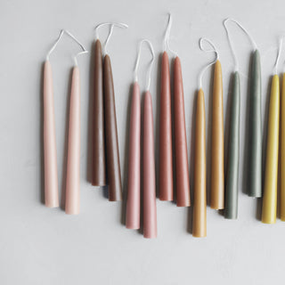 9" Dipped Taper Candles