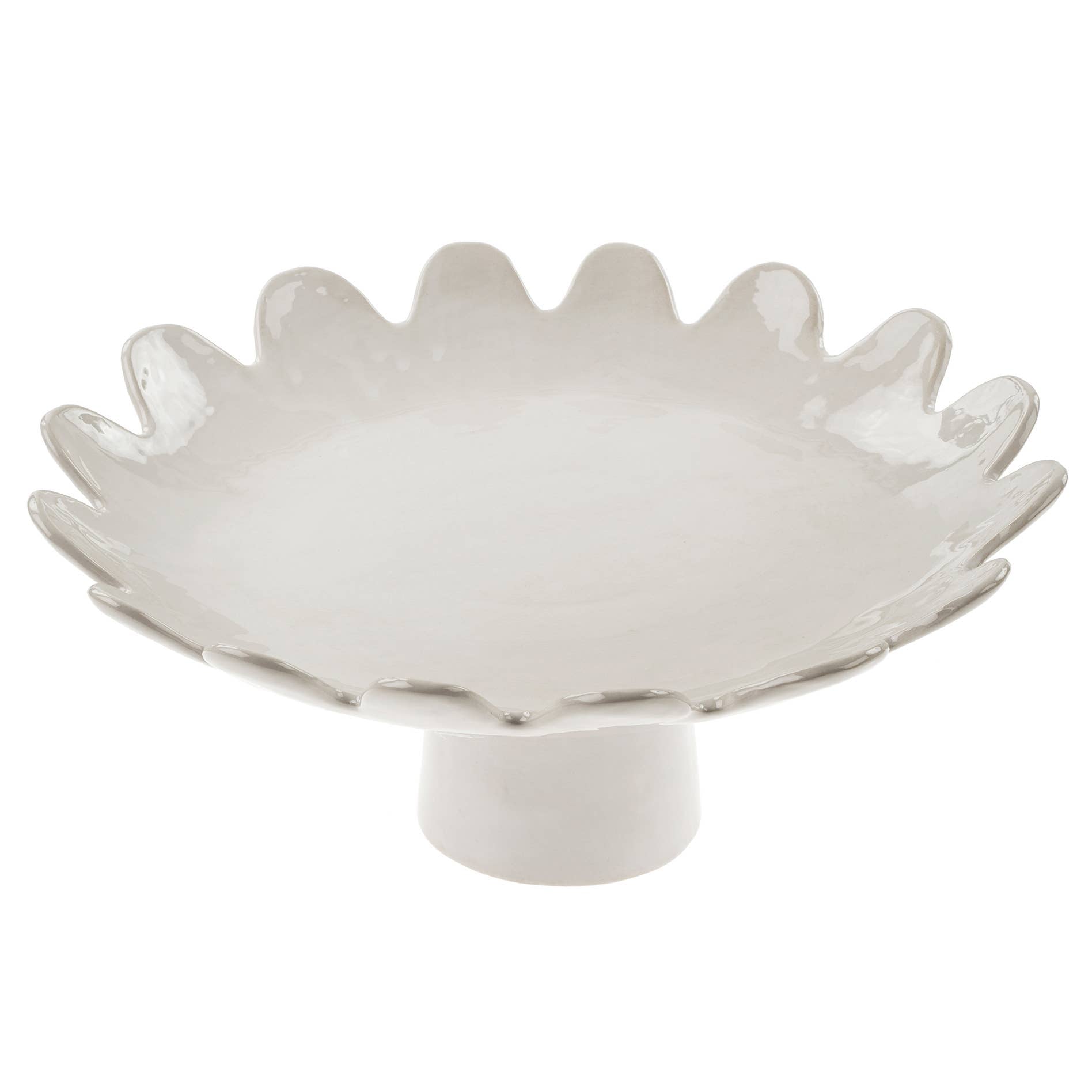 Scalloped Cake Stand - FORD + ELM