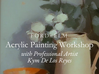 Tickets: Acrylic Painting Workshop with Kym De Los Reyes - July 25th 2024 - FORD + ELM