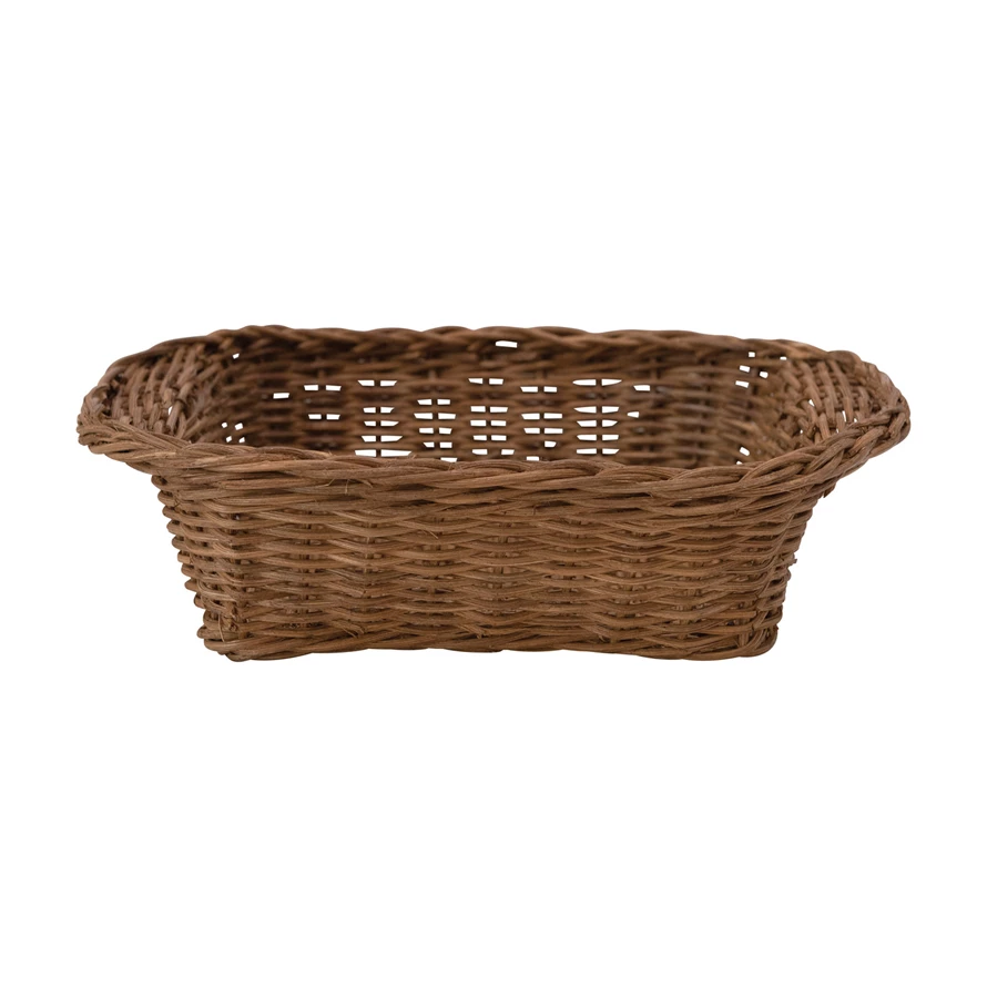 Hand-Woven Rattan Casserole Basket - FORD + ELM