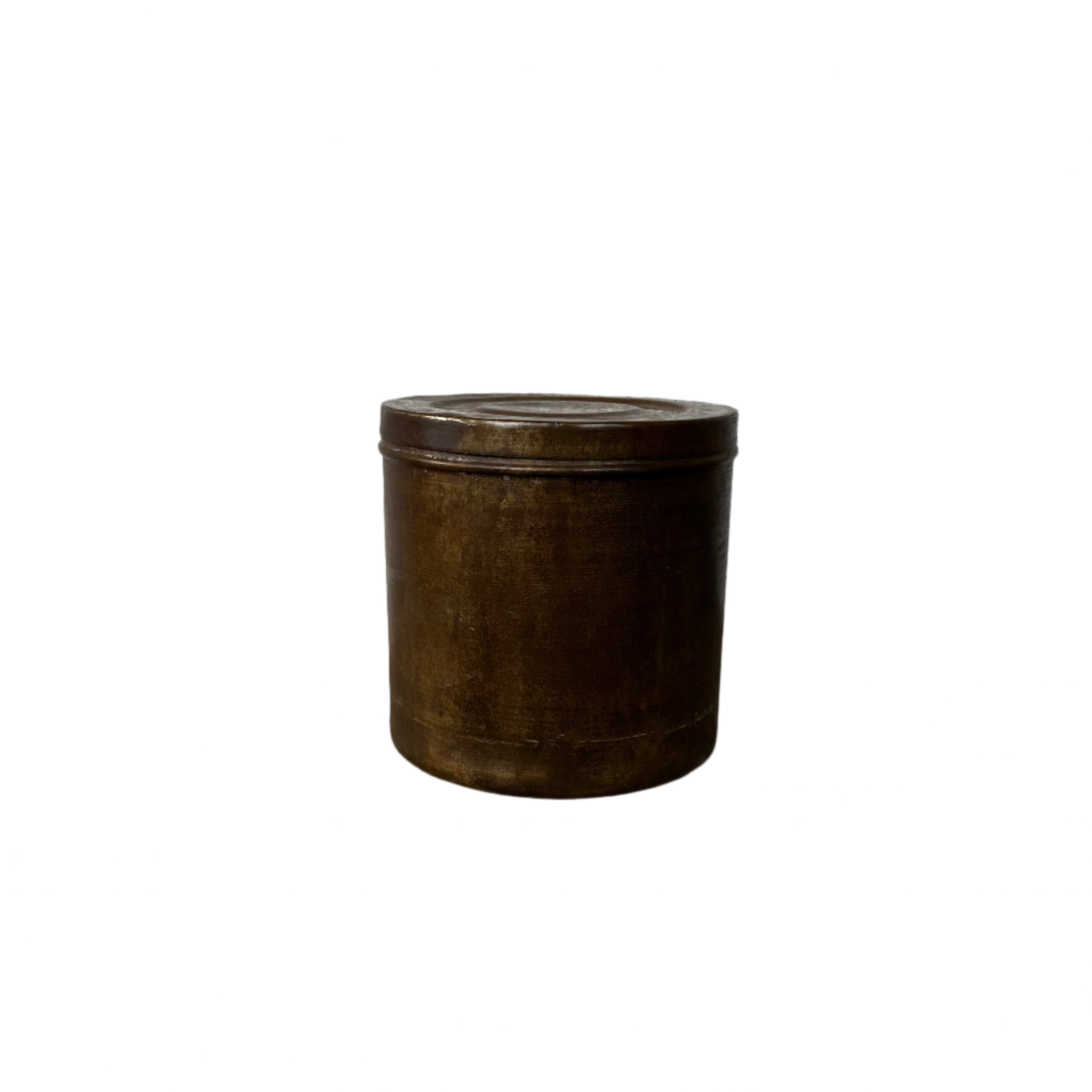 Vintage Brass Canister