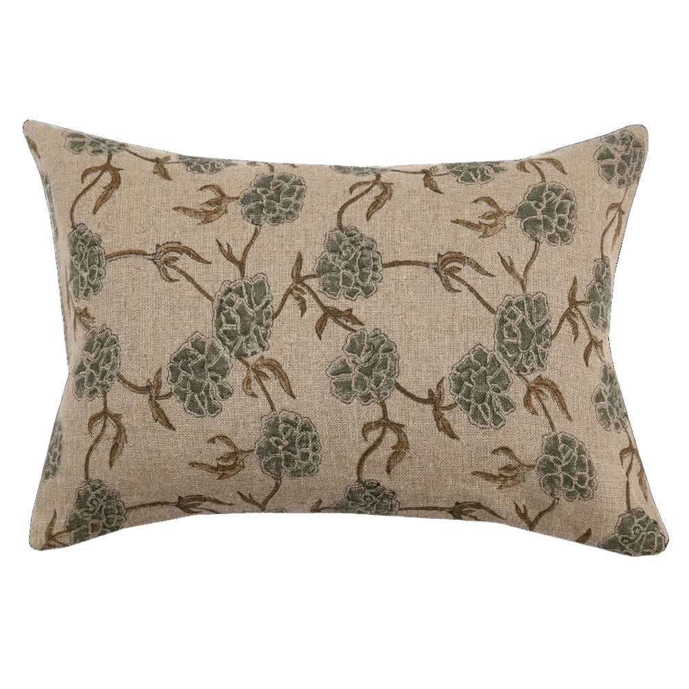 Pillow - 20x20 Modern Marigold Olive, Single Sided - FORD + ELM