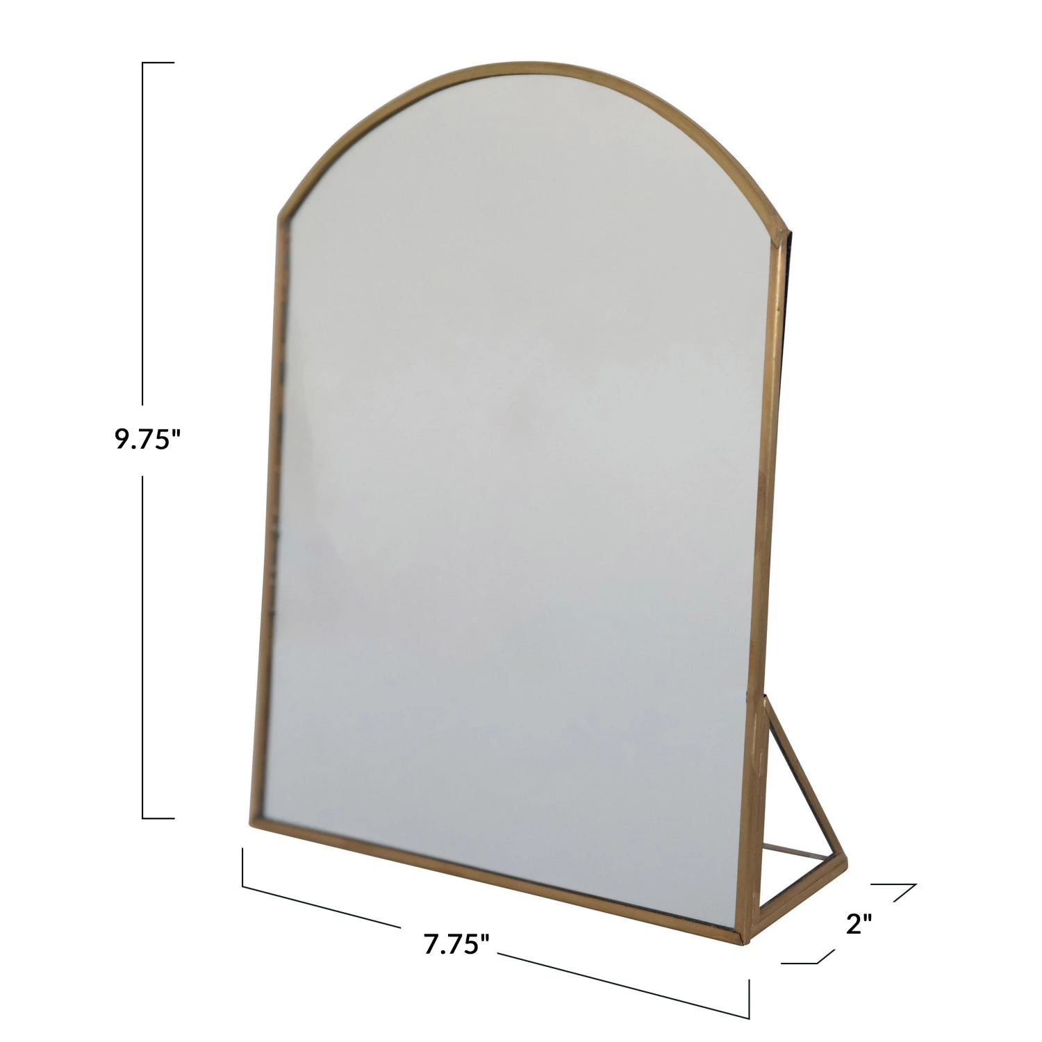 Metal Framed Standing Mirror - FORD + ELM