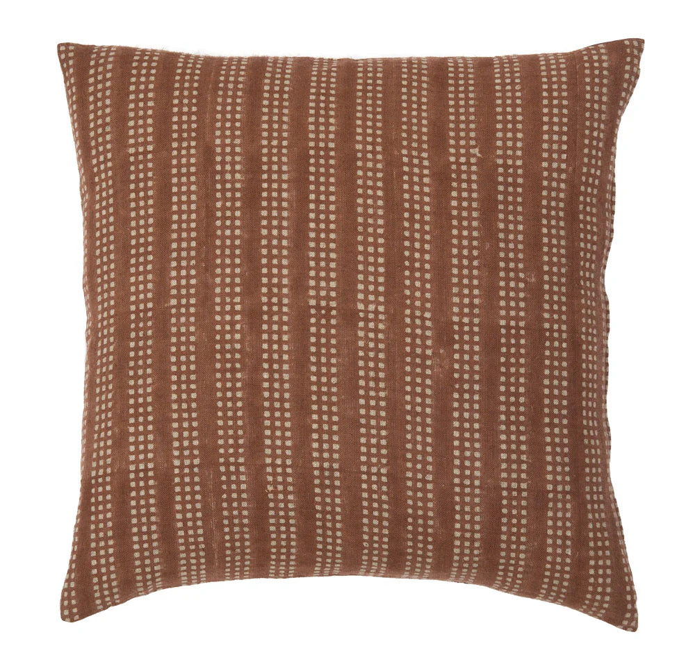 Pillow - Nepsa Saffron- 24X24 with Tassels - FORD + ELM