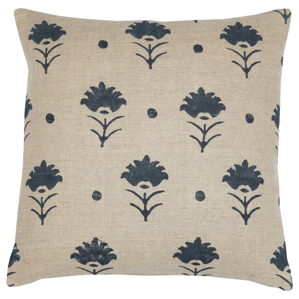 Pillow - Pari Indigo  18X18 - FORD + ELM