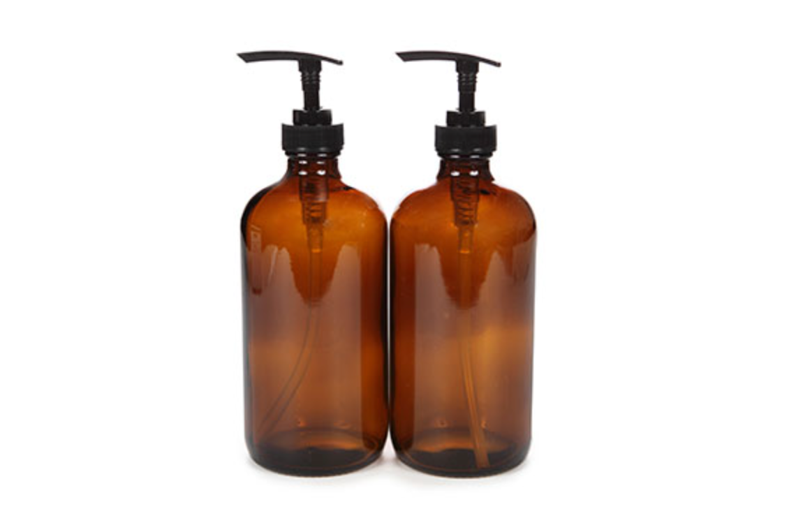 Amber Soap/Lotion Dispenser