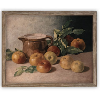 Apples Still Life Framed Print  11X14
