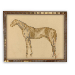 Faded Horse Canvas Art