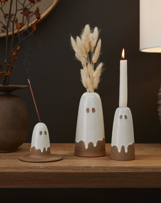 Ghosted Budvase 2.75"x 5.75"