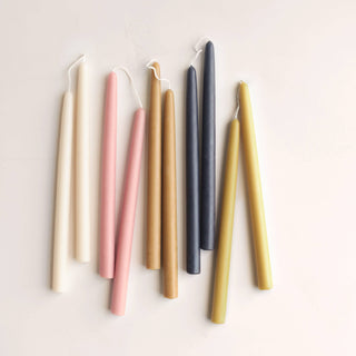 12" Beeswax Taper Candles