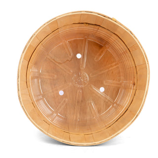 Natural Wood Stave Basket